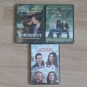 John Cusak Trio DVD America Sweetheart, Love Dogs, Serendipity NSIP